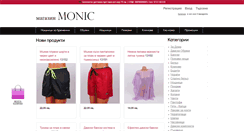 Desktop Screenshot of magazinmonic.com