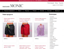 Tablet Screenshot of magazinmonic.com